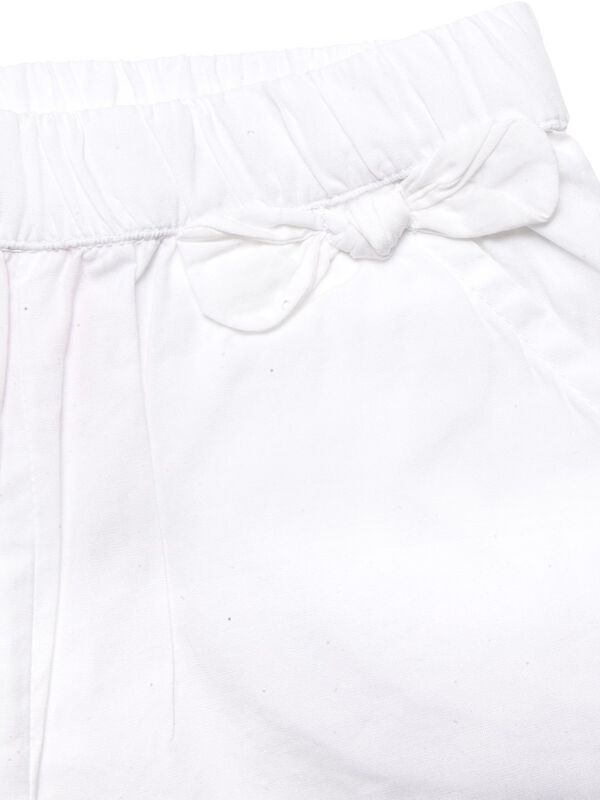 White Casual Shorts image number null